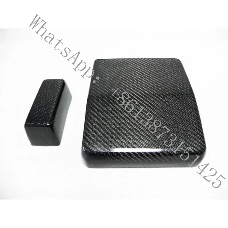 Suitable Lancer EVO X 2008 Carbon Fiber Engine Bay Dress-Up Fuse Box & Battery Cover