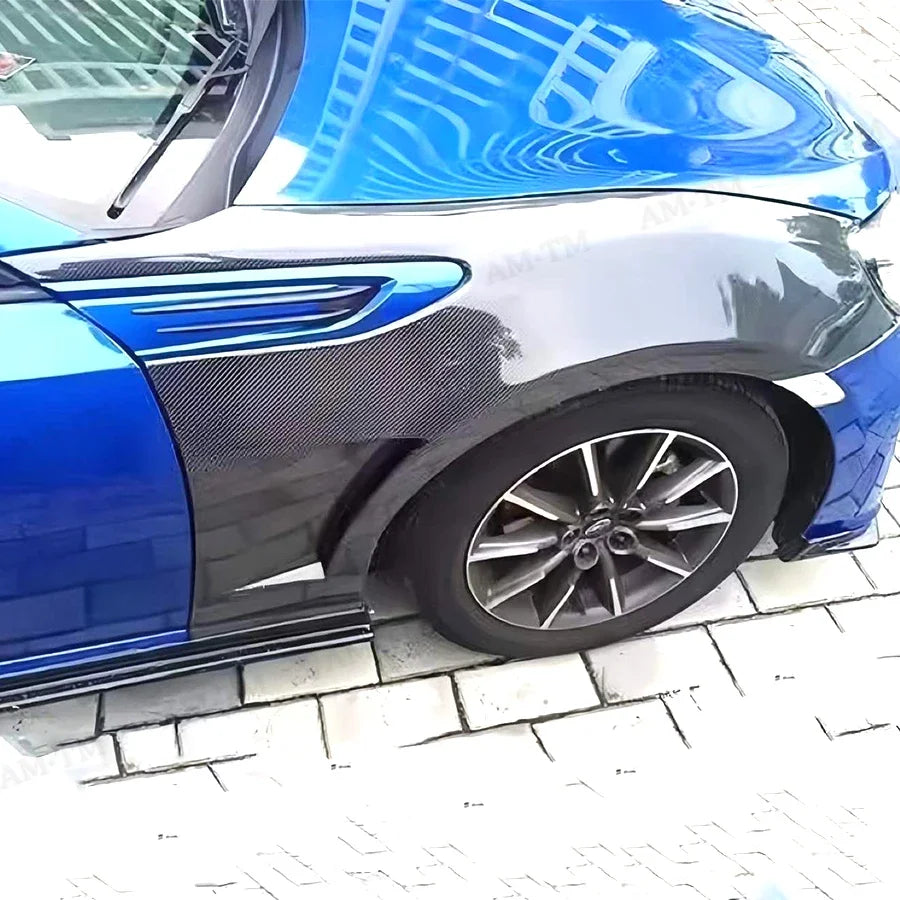 Carbon Fiber Car Front Bumper Side Fender Air Vent Covers Trims Parts For Toyota GT86 ZN6 ZC6 ZD6 BRZ 2012-2017 Upgrade Body ki