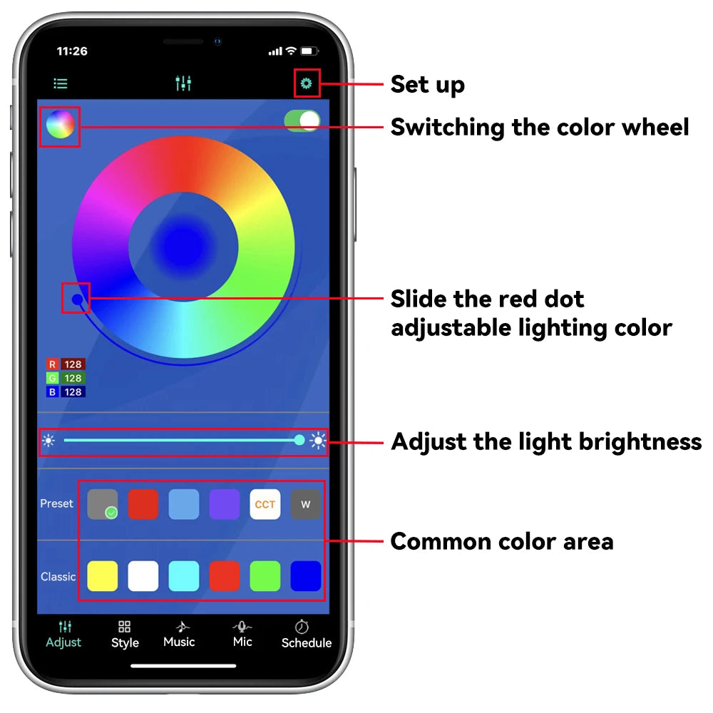 Car Charssis Flexible LED Strip Light LED Underbody APP Control RGB Neon Decorative Lamp For Honda Hyundai Kia Mercedes Benz VW