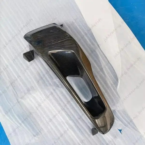 For Mitsubishi Evolution EVO X 10 Front Vented Headlight Air Duct Carbon fiber