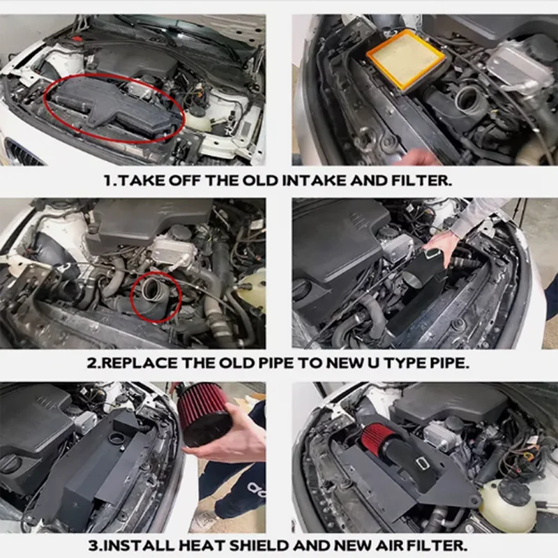 Car Modification parts Intake modification kit For 2013-2016 BMW 228i 320i 328i 420i 428i 2.0T N20 N26 F20 F21 F30 F31 2.0
