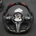 Luxury Dry Carbon Fibre Steering Wheel for BMW M4 M4 F82m4 M4f82 F82 M4cs M4 420i 428i 430i 435i 440i 420d M4gtr M4gts