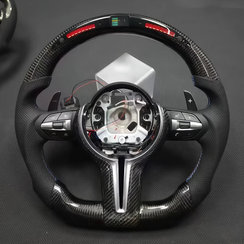 Luxury Dry Carbon Fibre Steering Wheel for BMW M4 M4 F82m4 M4f82 F82 M4cs M4 420i 428i 430i 435i 440i 420d M4gtr M4gts