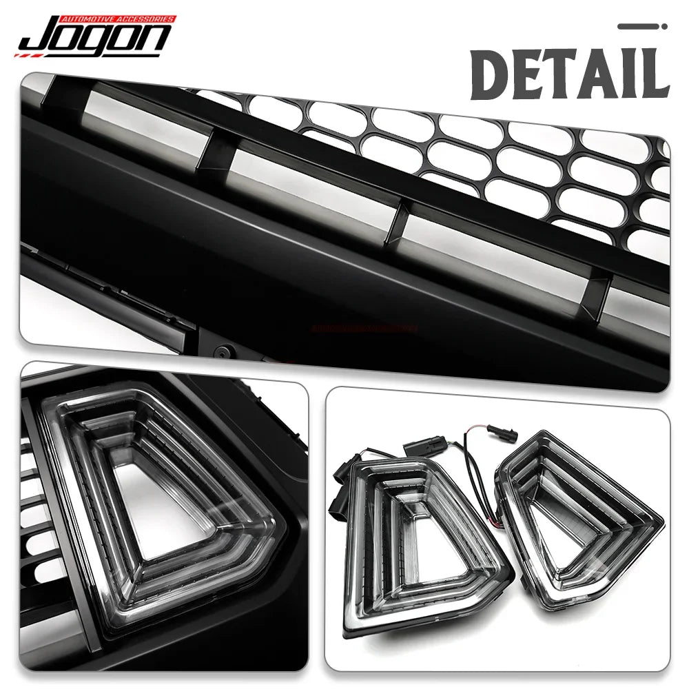 Replacement Car Front Lower Bumper Grille Air Vent Intake Trim For Ford Mustang S650 GT 2024+ Rear Bumper Corner Cover