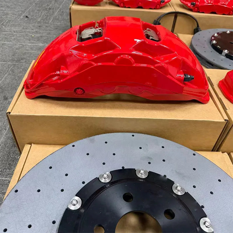 Compatible With Rolls-Royce Cullinan Phantom Ghost, AK10N GT3 EPB Carbon Ceramic Brake Kit 410/420/440mm DiscPerformance Upgrade