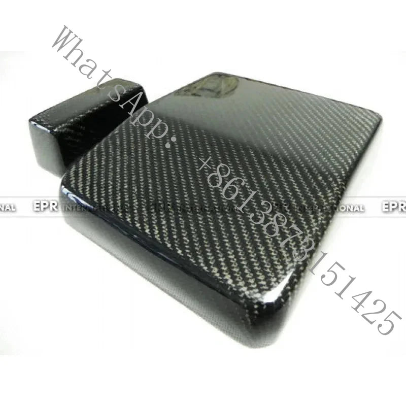 Suitable Lancer EVO X 2008 Carbon Fiber Engine Bay Dress-Up Fuse Box & Battery Cover
