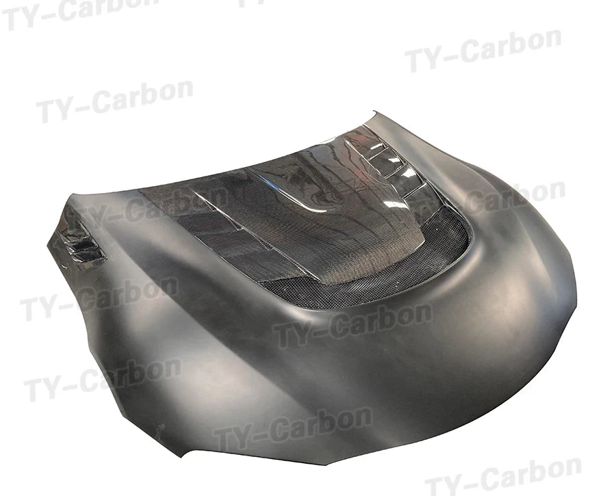 VRS Style Hood Carbon Fiber For Toyota GR Supra A90 A91 Mk5 Bonnet Hood Car Accessories Carbon Bonnet Engine Cover FRP 2019+