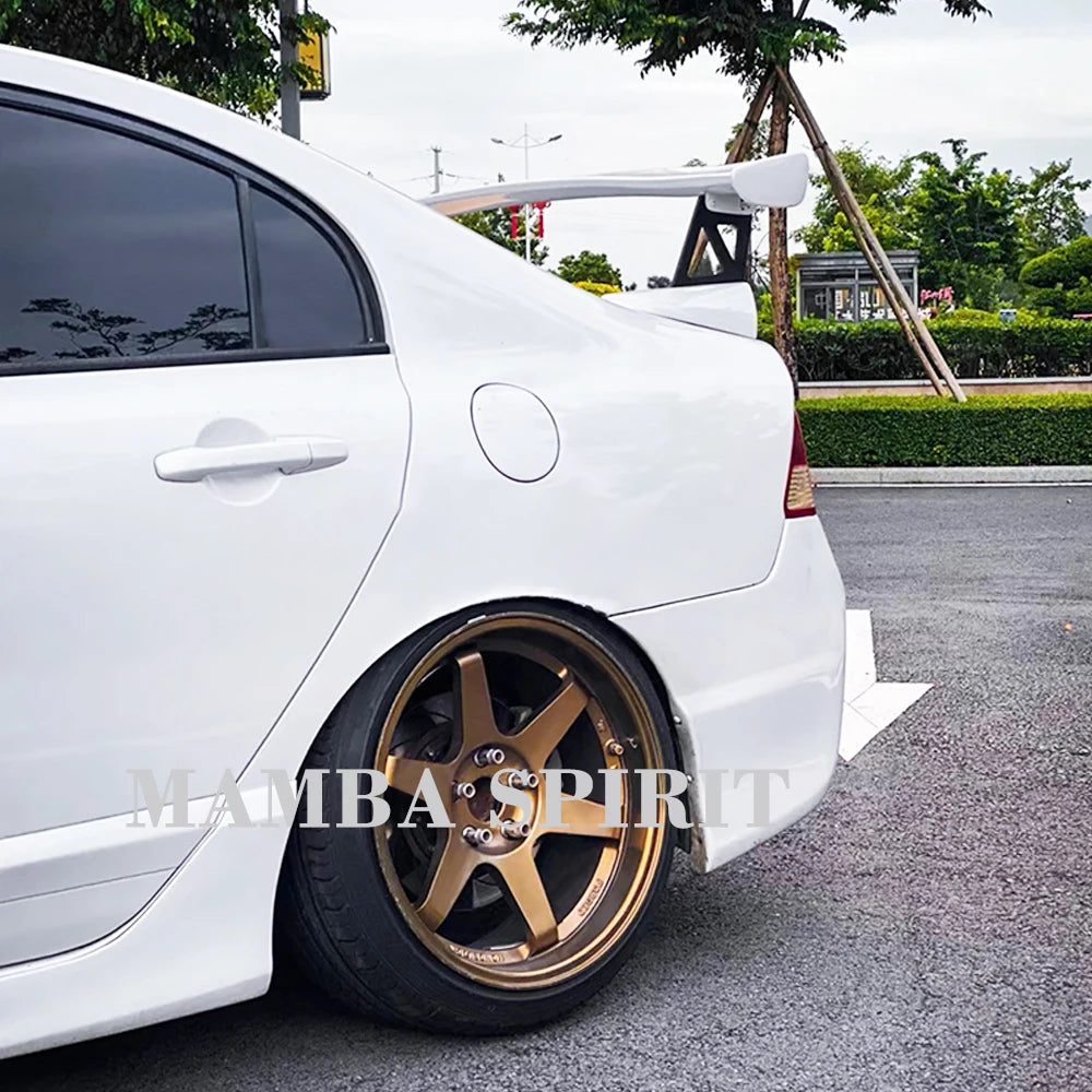 For Honda CIIMO 8th Civic TYPE-R Car Rear Trunk Spoiler Wing Lip Tail Air Deflector Wing Body Decoration Exterior Accessories