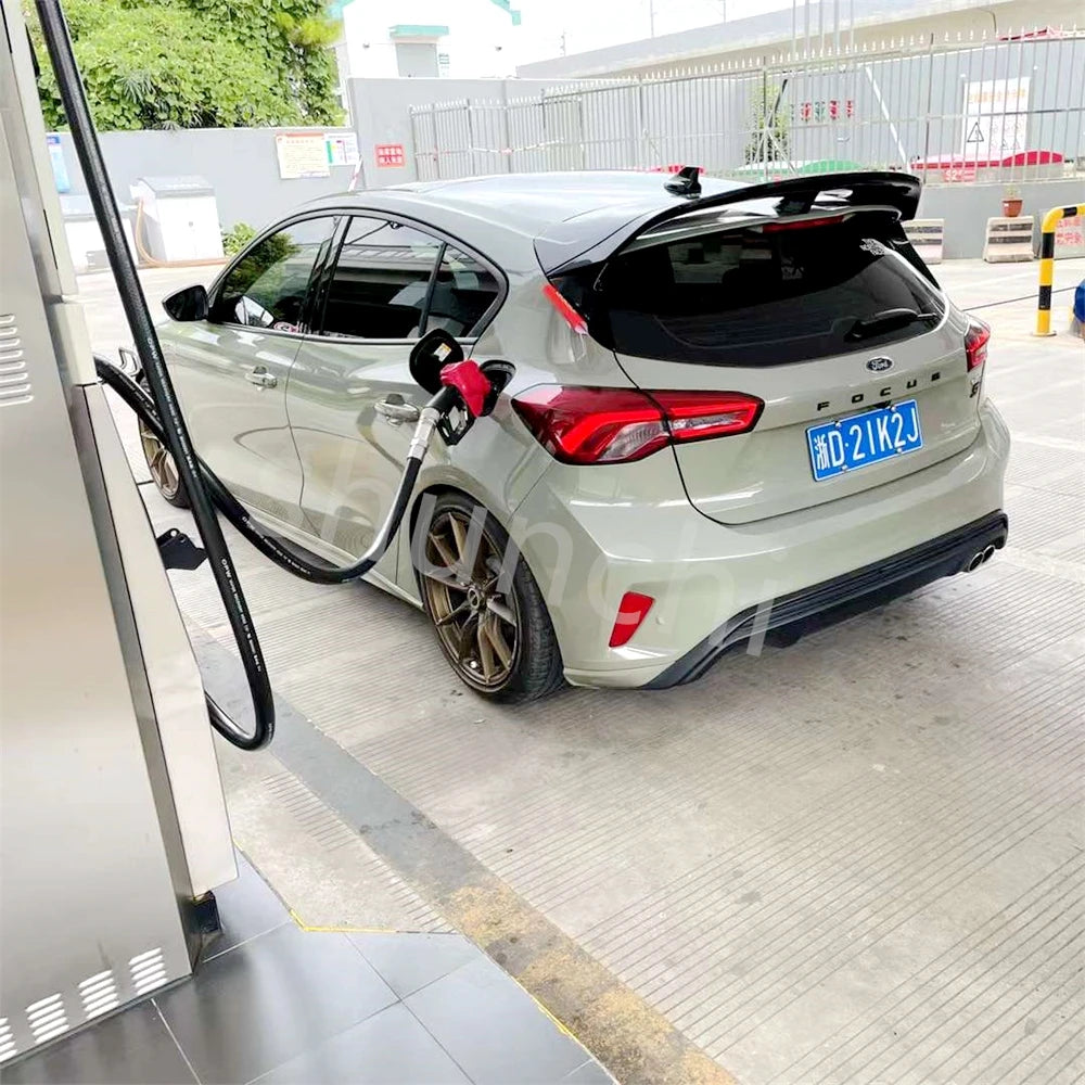 For Ford Focus 2019 2020 2021 2022 ABS Exterior Rear Spoiler Tail Trunk Boot Wing Decoration Car Styling For Focus MD Spoiler
