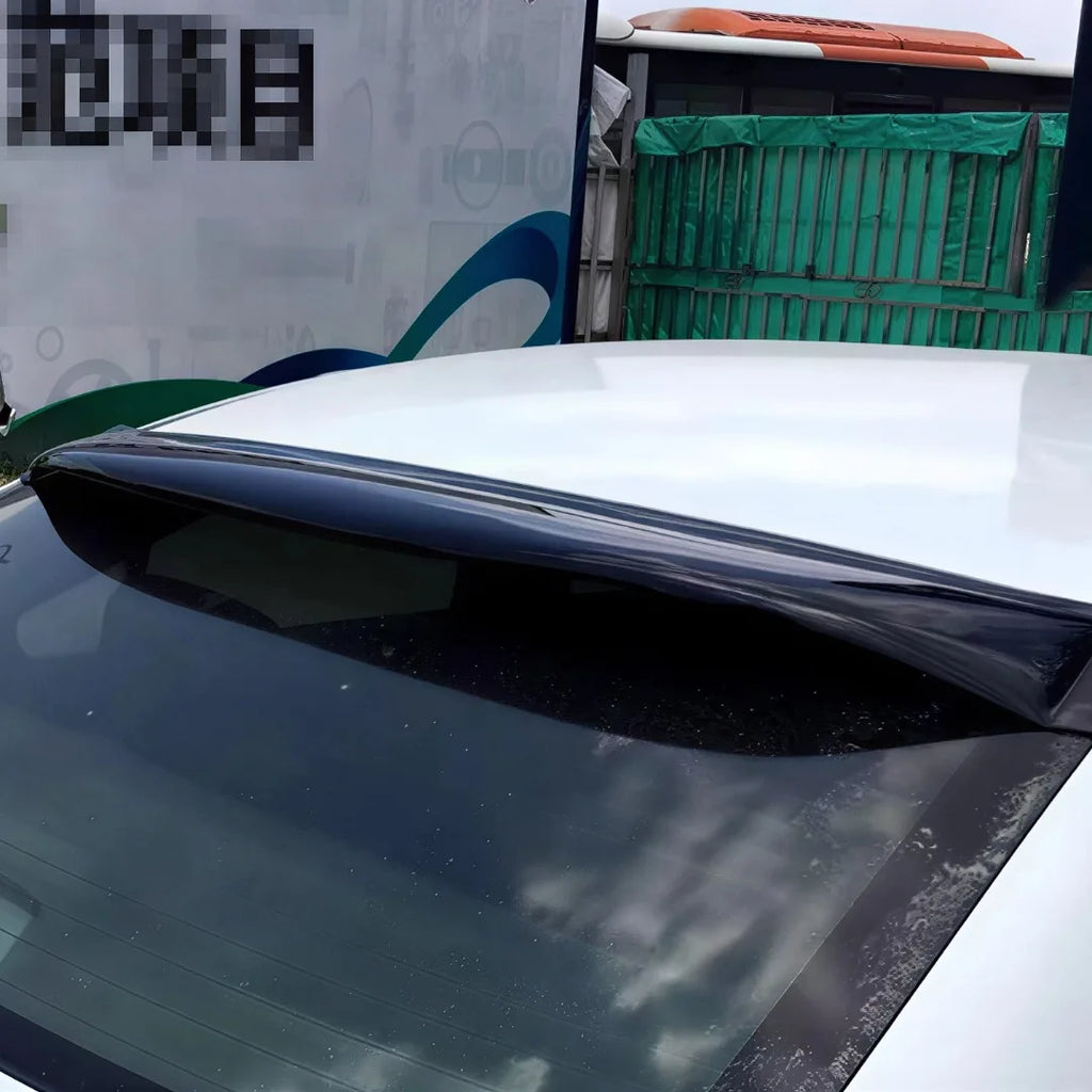 Rear Trunk Roof Spoiler Splitter For Honda Civic 8th Sedan 2006-11 Wing Tail Deflector Glossy Black Airfoil Tuning Trim Body Kit