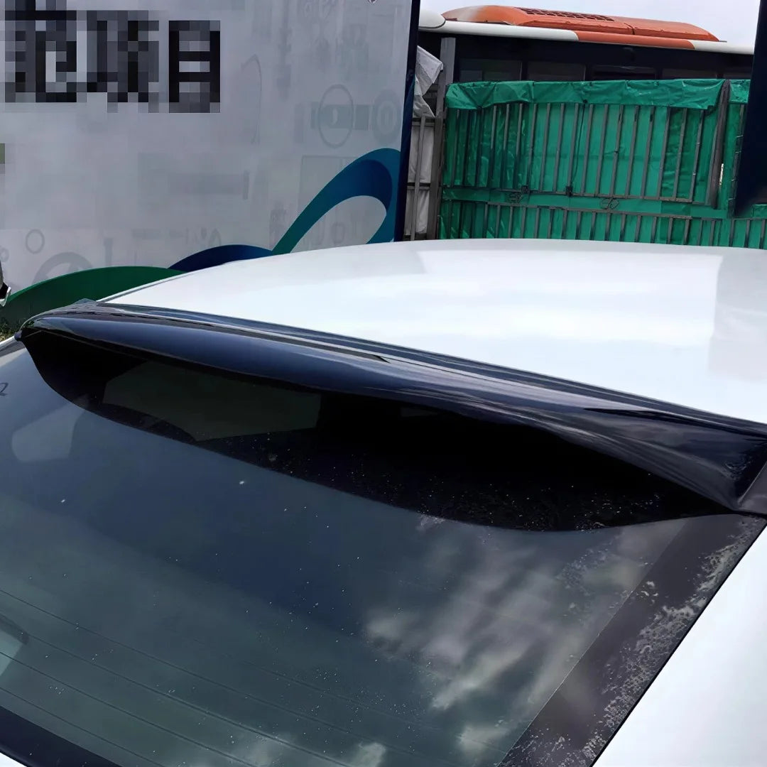 Rear Trunk Roof Spoiler Splitter For Honda Civic 8th Sedan 2006-11 Wing Tail Deflector Glossy Black Airfoil Tuning Trim Body Kit