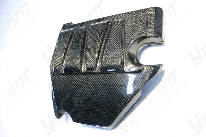 Car-Styling CF Carbon Fiber Engine Cover Fit For 2008-2017 Mitsubishi Lancer Evolution EVO X