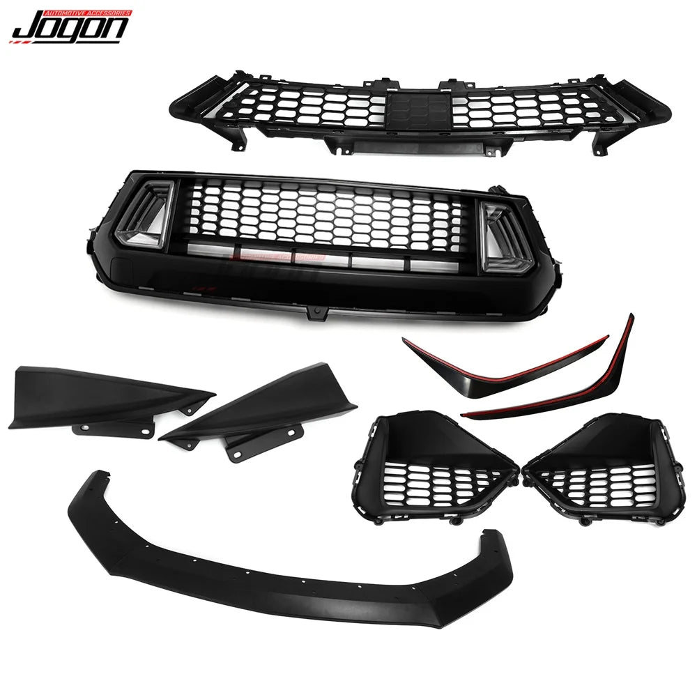 Replacement Car Front Lower Bumper Grille Air Vent Intake Trim For Ford Mustang S650 GT 2024+ Rear Bumper Corner Cover