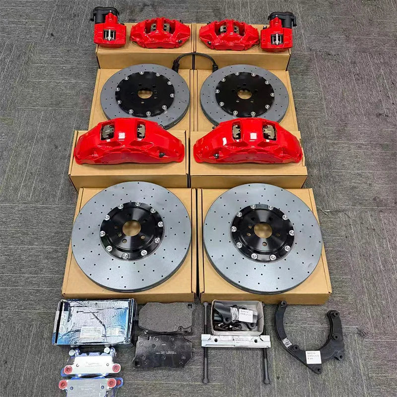 Compatible With Rolls-Royce Cullinan Phantom Ghost, AK10N GT3 EPB Carbon Ceramic Brake Kit 410/420/440mm DiscPerformance Upgrade