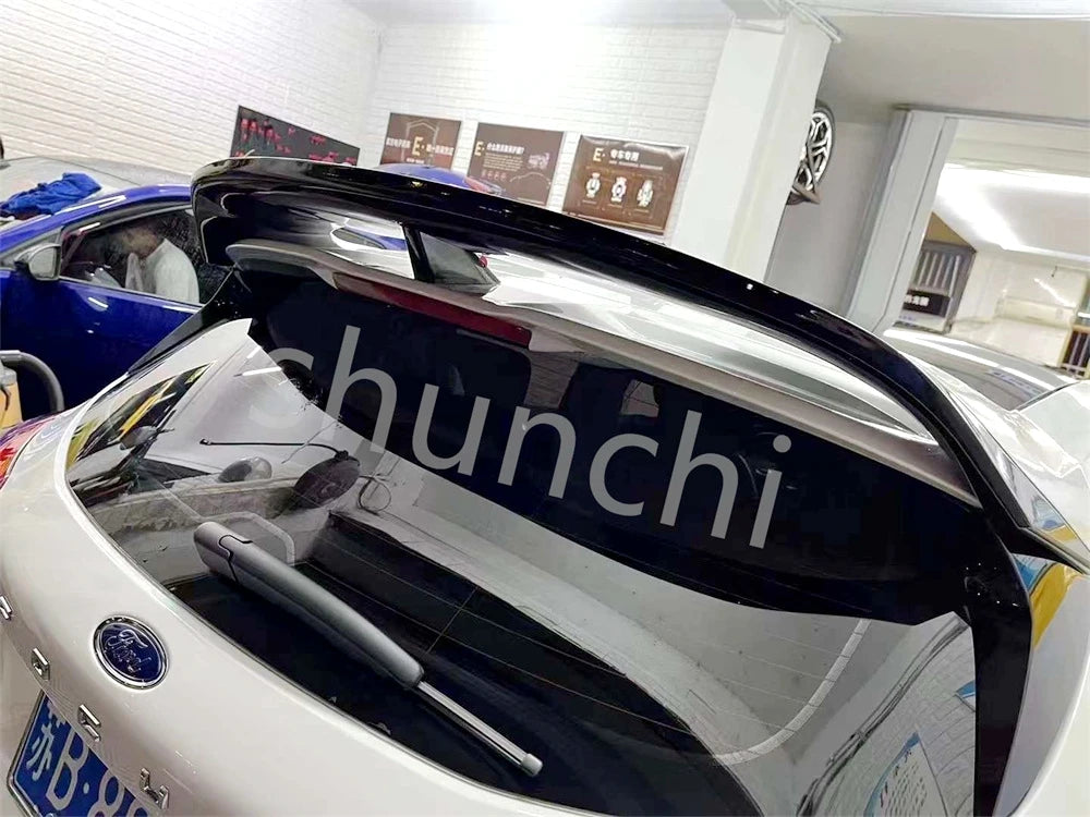For Ford Focus 2019 2020 2021 2022 ABS Exterior Rear Spoiler Tail Trunk Boot Wing Decoration Car Styling For Focus MD Spoiler