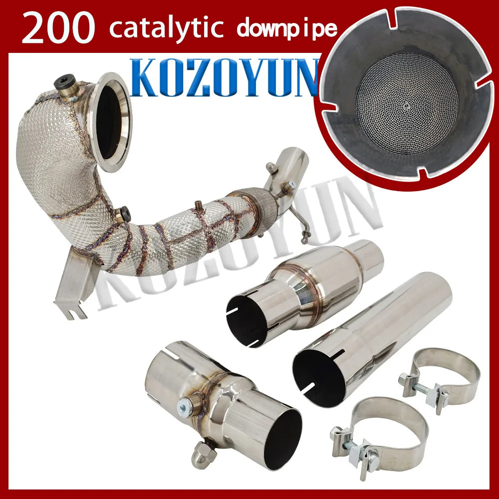 Downpipe CAT Turbo Pipe for MK8 VW GTI 8Y Audi A3 EVO4 FWD 2020+