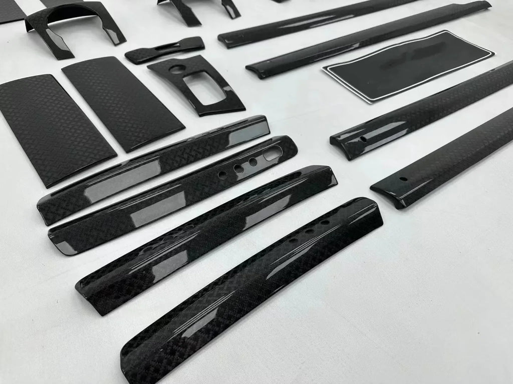 Applicable to Rolls-Royce Ghost Upgraded to BB Style Carbon Fiber Car Interior Center Console Modification Parts