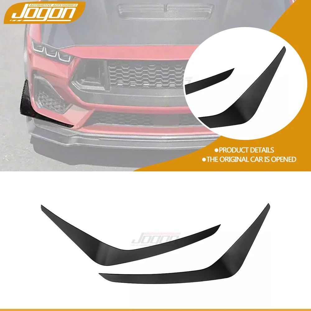 Replacement Car Front Lower Bumper Grille Air Vent Intake Trim For Ford Mustang S650 GT 2024+ Rear Bumper Corner Cover