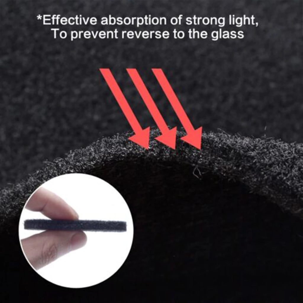 Car Dashboard Mat for Ford Focus ST RS 2012 2013 2014 2015 2016 2017 2018 Sunshade Protective Carpet Dash Mat Dashmat