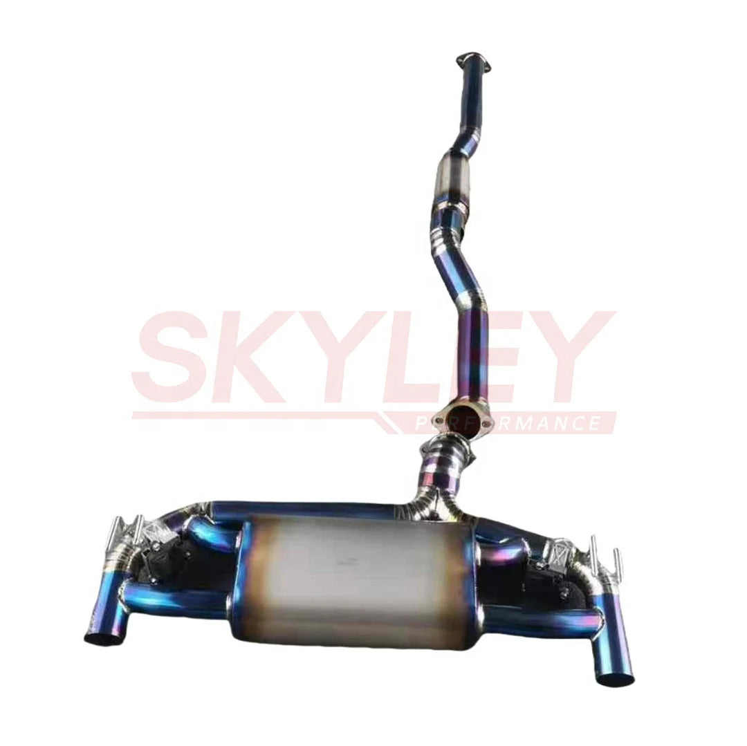 Performance Titanium Exhaust Catback System for PRO  LANCER EVOLUTION X EVO 10 CZ4A Catback