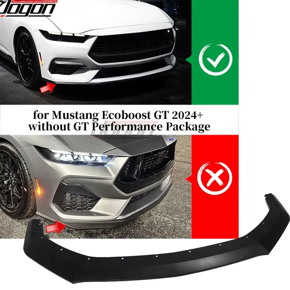 Replacement Car Front Lower Bumper Grille Air Vent Intake Trim For Ford Mustang S650 GT 2024+ Rear Bumper Corner Cover