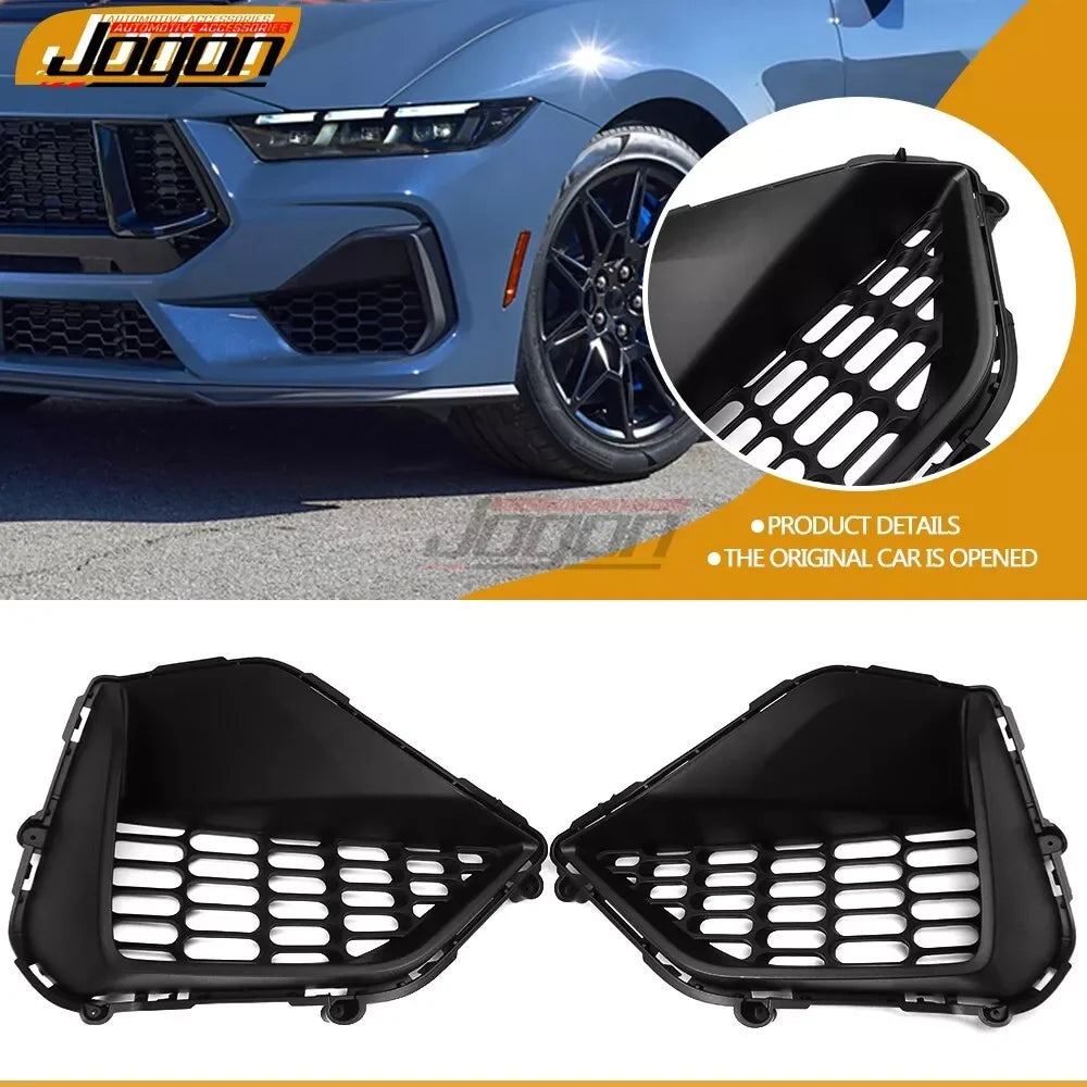 Replacement Car Front Lower Bumper Grille Air Vent Intake Trim For Ford Mustang S650 GT 2024+ Rear Bumper Corner Cover