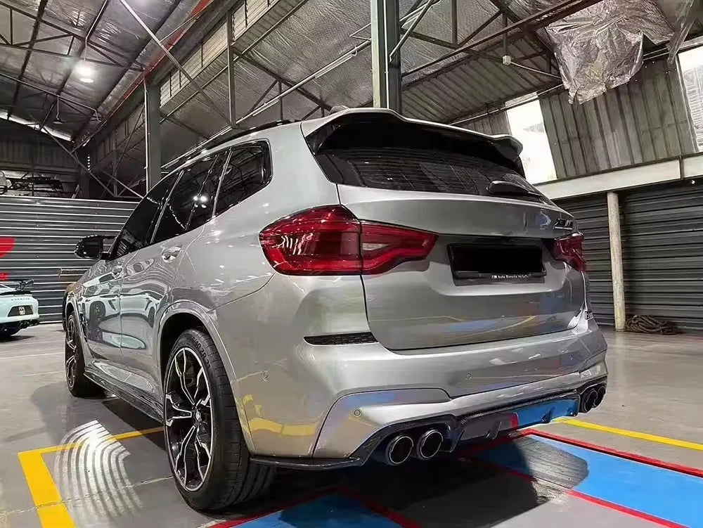 Full Set Bodykit Carbon Fiber Front Bumper Splitter Lip Rear Diffuser Side Skirt for BMW X3M F97