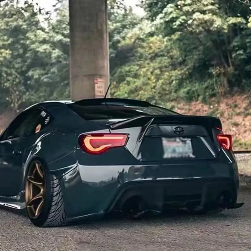 car-styling Carbon Fiber Rear Trunk Spoiler Wing For Toyota GT86 Subaru BRZ Scion FR-S spoiler