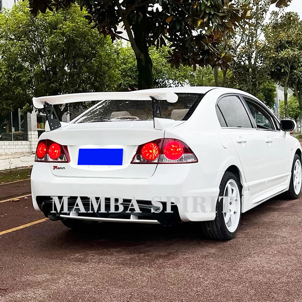 For Honda CIIMO 8th Civic TYPE-R Car Rear Trunk Spoiler Wing Lip Tail Air Deflector Wing Body Decoration Exterior Accessories