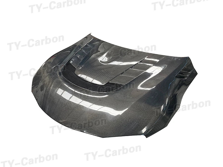 VRS Style Hood Carbon Fiber For Toyota GR Supra A90 A91 Mk5 Bonnet Hood Car Accessories Carbon Bonnet Engine Cover FRP 2019+
