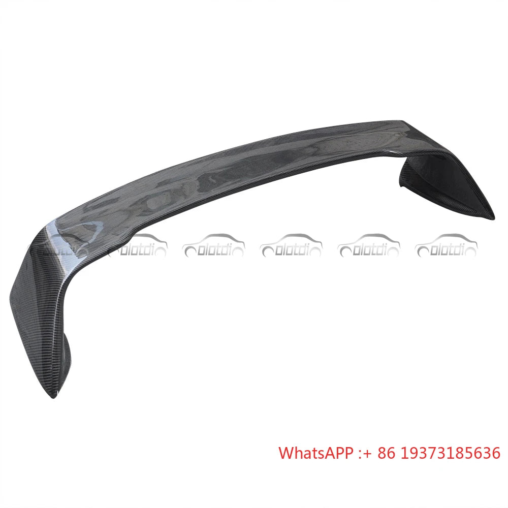 For Honda Civic 8th Gen FD2 2006+ M Style Carbon Fiber Spoiler Rear Trunk Lip Tail Wing for Type R Si Add M Winglet