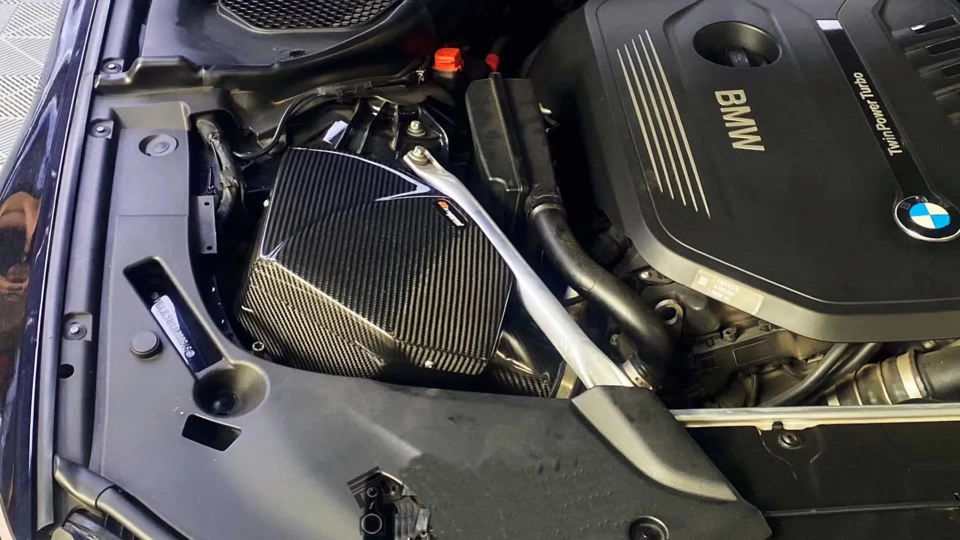 Airspeed Real Car Data Development Dry Carbon Fiber Cold Air Intake System for BMW 540i G30 B58 3.0T