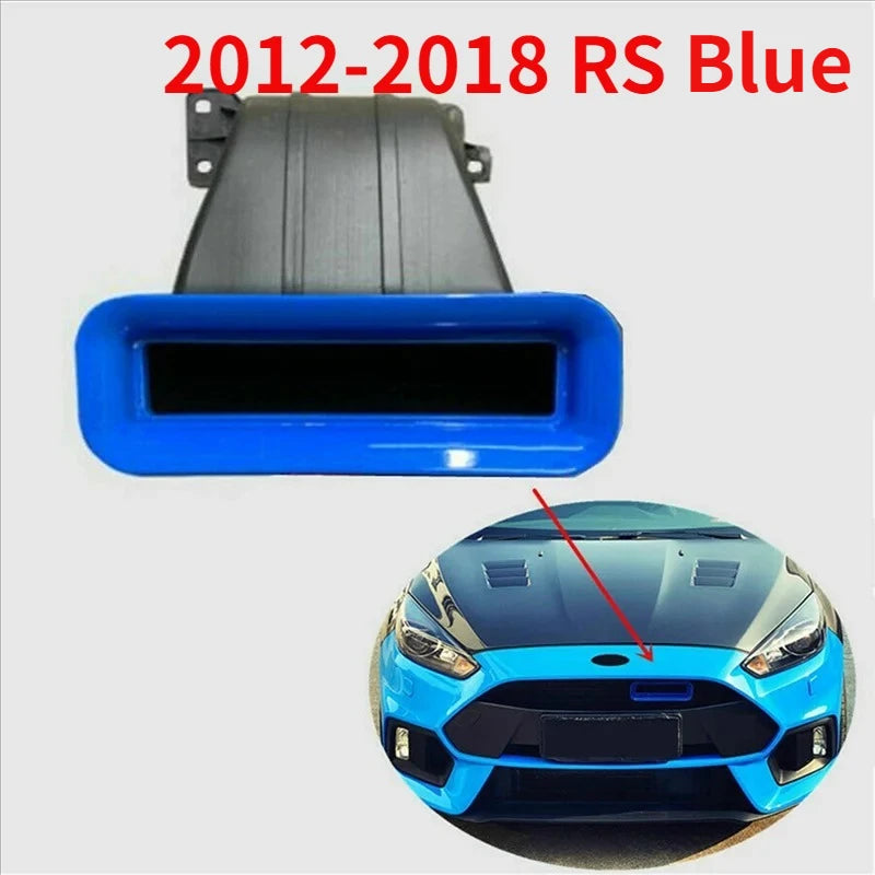 Car Front Bumper Air Inlet for Ford Focus 2012-2018 RS ST MK3 MK3.5/2019-2021 MK4 Car Splitter Spoiler Air Vent Modification Kit