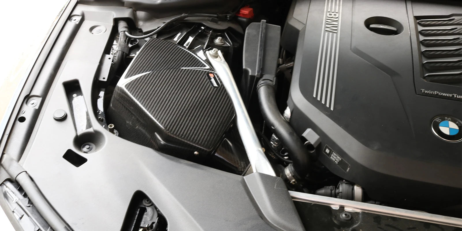 Airspeed Real Car Data Development Dry Carbon Fiber Cold Air Intake System for BMW 540i G30 B58 3.0T