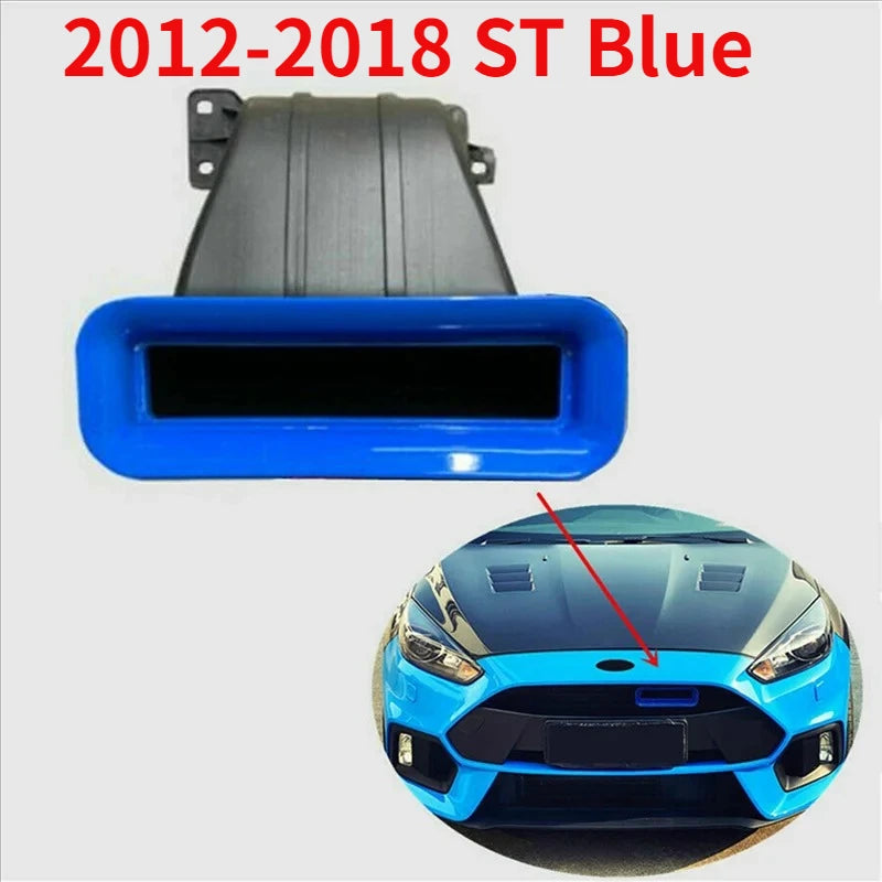 Car Front Bumper Air Inlet for Ford Focus 2012-2018 RS ST MK3 MK3.5/2019-2021 MK4 Car Splitter Spoiler Air Vent Modification Kit