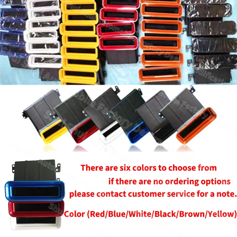 Car Front Bumper Air Inlet for Ford Focus 2012-2018 RS ST MK3 MK3.5/2019-2021 MK4 Car Splitter Spoiler Air Vent Modification Kit