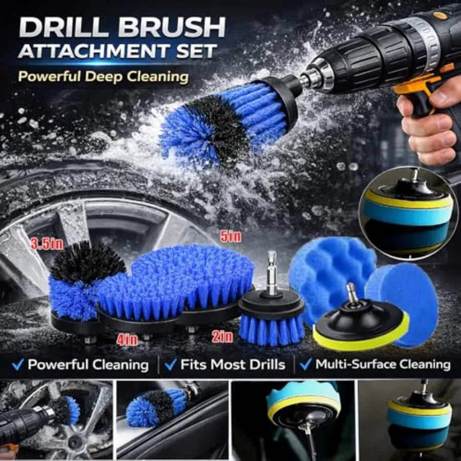 36Pcs Car Detailing Kit Car Detailing Brush Set Car Wash Cleaning Kit Car Detailing Brushes Professional Car Care Kit for Inter