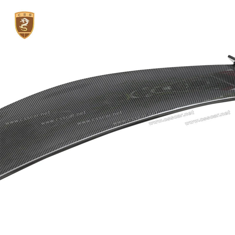 Car Rear Roof Trunk Spoiler Wing Tail Fixed Wind Wing For Lamborghini URUS Old To New P Style Dry Carbon Fiber Top Wing Lip