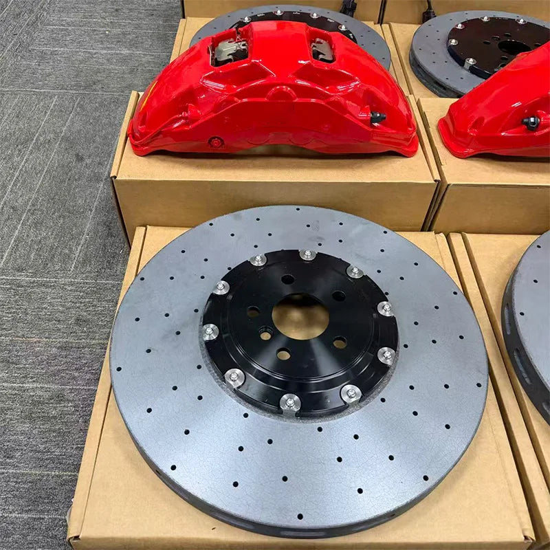 Compatible With Rolls-Royce Cullinan Phantom Ghost, AK10N GT3 EPB Carbon Ceramic Brake Kit 410/420/440mm DiscPerformance Upgrade