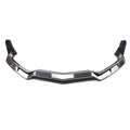For 2020-2023 Corvette C8 Z51 STG 3 Winglet Front Bumper Lip Splitter Carbon Fiber Look Matte Black Gloss Black Auto Body Kit