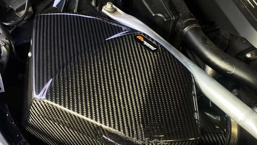 Airspeed Real Car Data Development Dry Carbon Fiber Cold Air Intake System for BMW 540i G30 B58 3.0T