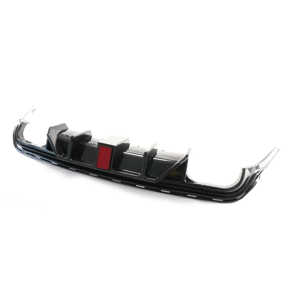 For Jeep Grand Cherokee SRT Model Modified With Four-Exhaust 2014-2022 (H Shaped Exhaust) Rear Bumper Diffuser Car Accessories