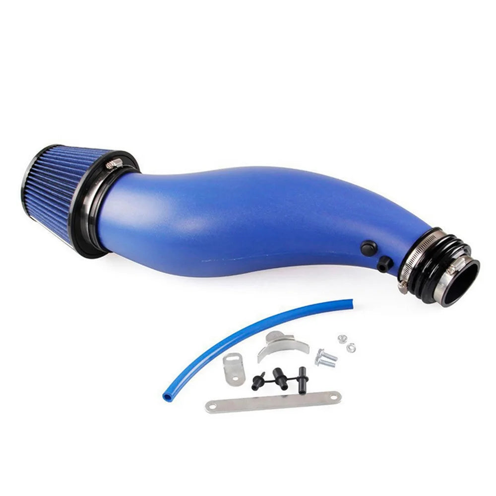 Car Air Intake Pipe For Honda Civic 92-00 EK EG Air Filter Intake Pipe Black Red Blue Real Carbon