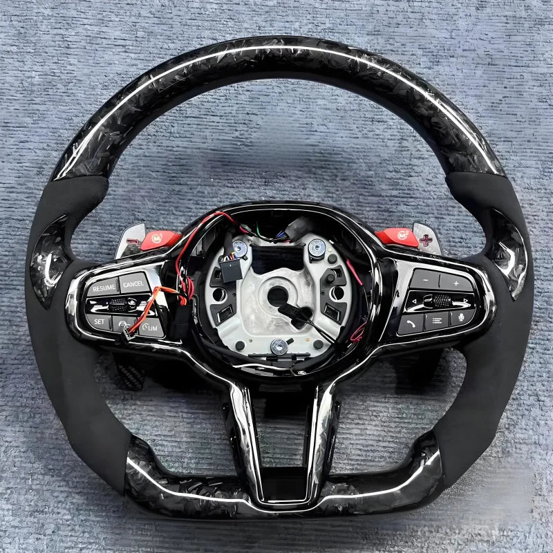 Luxury Dry Carbon Fibre Steering Wheel for BMW M4 M4 F82m4 M4f82 F82 M4cs M4 420i 428i 430i 435i 440i 420d M4gtr M4gts