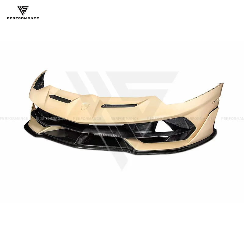 SVJ Style Dry Partial Carbon Fiber Car Parts Body Kit With Bumper Hood Exhaust For Lambo Aventador LP700 2011-2015 Carbon Kit
