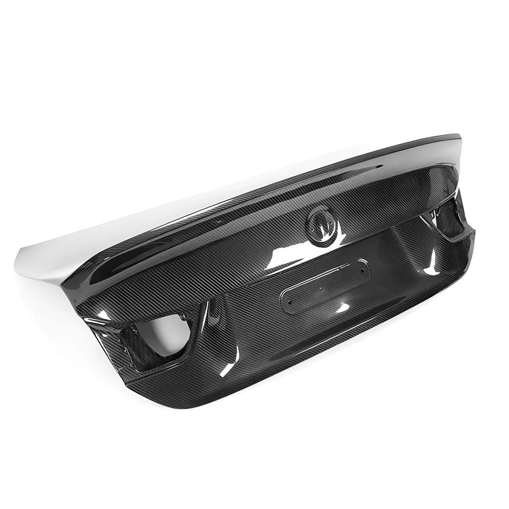 Dry Carbon Fiber Rear Trunk Boot Lid Cover For BMW F32 4 Series F82 M4 2014-2020 420i 430i 440i Deck Lid