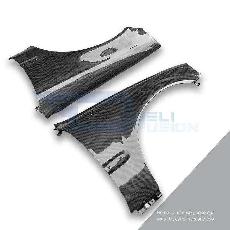 For Honda Civic 1996-1998 EK4 EK9 Type R Hatchback Carbon Fiber CF Front Fender Car Exterior Accessories