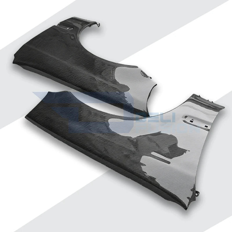 For Honda Civic 1996-1998 EK4 EK9 Type R Hatchback Carbon Fiber CF Front Fender Car Exterior Accessories