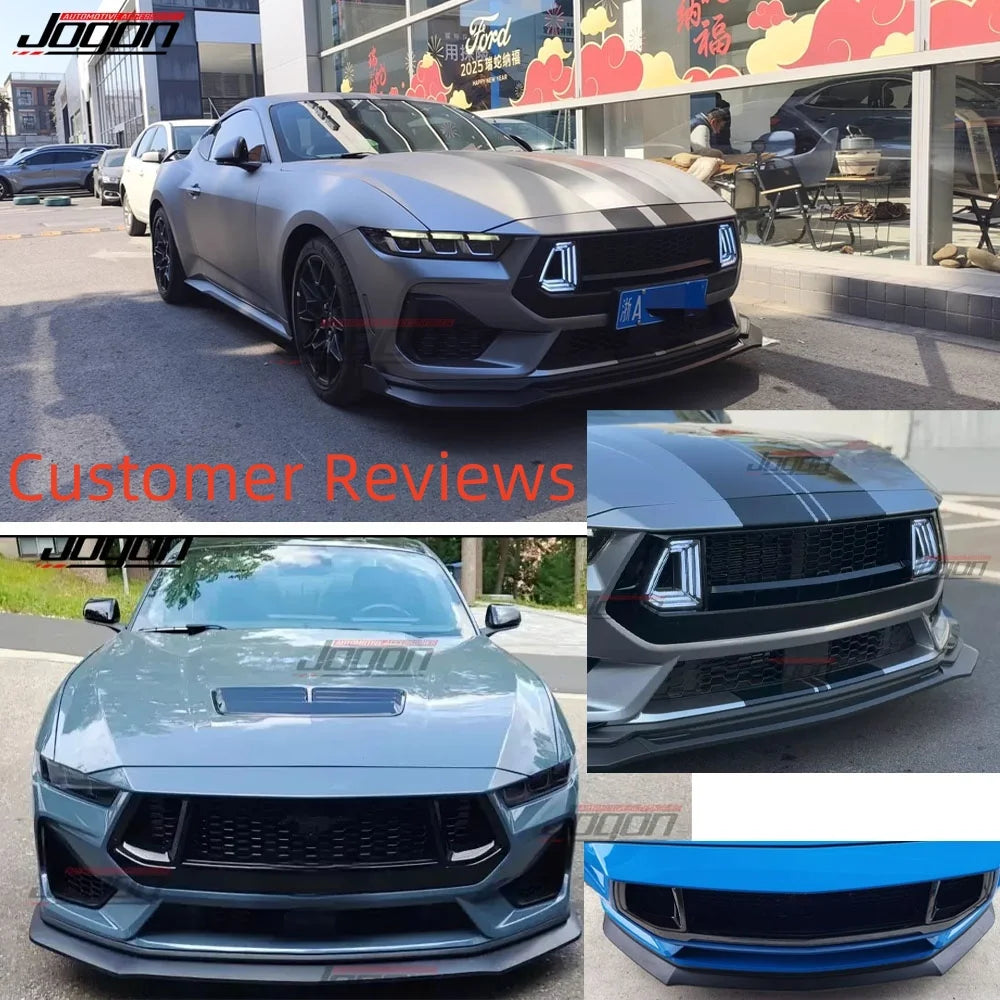 Replacement Car Front Lower Bumper Grille Air Vent Intake Trim For Ford Mustang S650 GT 2024+ Rear Bumper Corner Cover