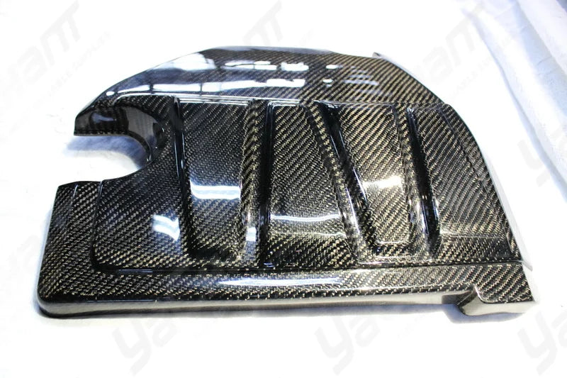 Car-Styling CF Carbon Fiber Engine Cover Fit For 2008-2017 Mitsubishi Lancer Evolution EVO X